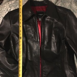 Colebrook Leather black Jacket